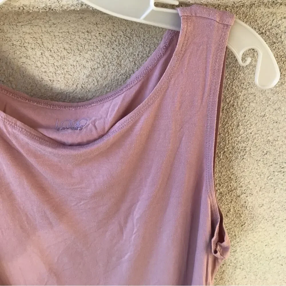 Layers Dress by Lori Goldstein SzXL Dusty Rose